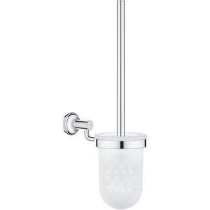 Set perie toaleta GROHE Essentials 40658001, crom-transparent