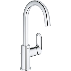 Baterie lavoar GROHE Bauloop 23763000, marimea L, metal, argintiu