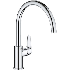 Baterie bucatarie GROHE New Start Curve 31554001, metal, argintiu