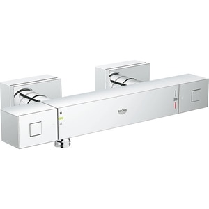 Baterie dus GROHE Grohtherm Cube 34488000, termostat, metal, argintiu
