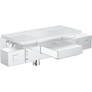 Baterie cada-dus GROHE Grohtherm Cube 34502000, termostat, metal, argintiu