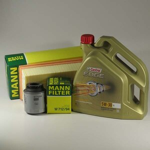 Kit schimb ulei CASTROL 5W30, Volkswagen Tiguan I, 1.4 TSI, 150CP, 2011-prezent