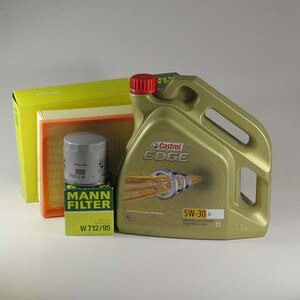Kit schimb ulei CASTROL 5W30, Volkswagen Tiguan II, 1.4 TSI, 125-150CP, 2016-prezent