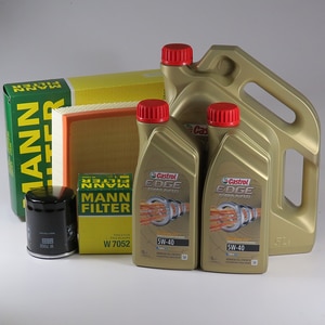 Kit schimb ulei CASTROL 5W40, Volkswagen Transporter T5, 2.0 TDI, 180CP, 2009-prezent