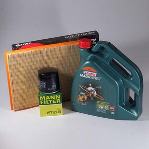 Kit schimb ulei CASTROL Magnatec 10W40, Opel Astra F 1.4 16V, 90CP, 1991-2001