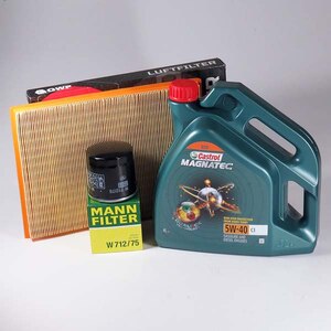 Kit schimb ulei CASTROL Magnatec 5W40, Opel Astra F 1.6, 100CP, 1991-2001