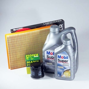 Kit schimb ulei MOBIL Super 3000 5W40, Opel Astra F 1.7 D, 57-60CP, 1992-1999