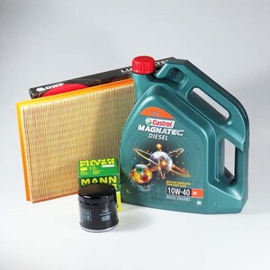 Kit schimb ulei CASTROL Magnatec Diesel 10W40, Opel Astra F 1.7 D, 57-60CP, 1992-1999