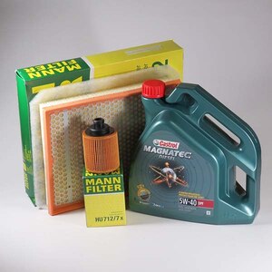 Kit schimb ulei CASTROL Magnatec Diesel 5W40, Opel Astra H 1.3 CDTI, 2005-Prezent
