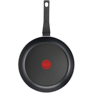 Tigaie TEFAL Simply Clean B5670553, 26cm, aluminiu, Thermo Signal, negru