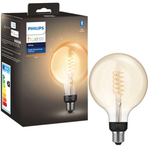 Bec LED Smart PHILIPS Hue 8719514279131, E27, 7W, 550lm, Bluetooth, Dimabil, lumina calda, compatibil Alexa, Google Assistant
