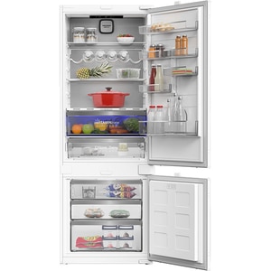 Combina frigorifica incorporabila GRUNDIG GKNI6950FHN, No Frost, 370 l, H 194 cm, Clasa D, HomeWhiz