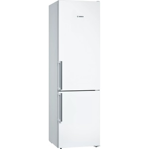 Combina frigorifica BOSCH KGN39VWEQ, No Frost, 368 l, H 203 cm, Clasa E, alb