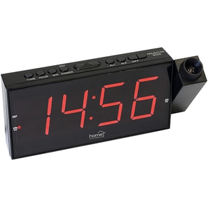 Ceas cu alarma HOME LTCP 01, Afisaj rosu, negru