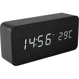 Ceas cu alarma HOME OC 04, Afisaj alb, negru