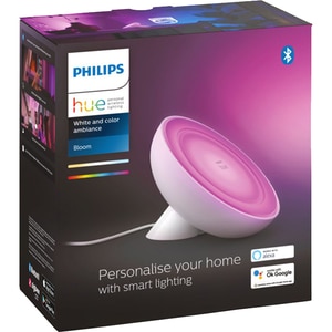 Lampa de birou smart PHILIPS Hue 8718699770983, 7.1W, 500lm, lumina RGB, alb