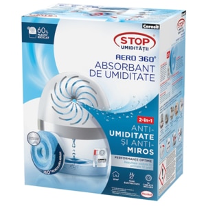 Absorbant umiditate CERESIT Aero 360 White, 450 g