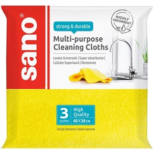 Laveta uscata SANO Sushi Cloth, 3 bucati