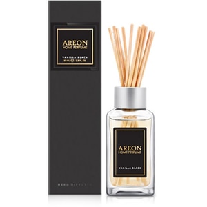 Odorizant cu betisoare AREON Home Perfume Vanilla Black Line, 85ml