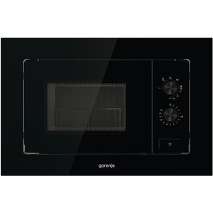 Cuptor cu microunde incorporabil GORENJE BM201EG1BG, 20l, 800W, Grill, negru