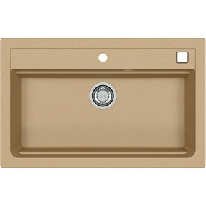 Chiuveta bucatarie ALVEUS Atrox 40 G55, 1 cuva, compozit granit, bej