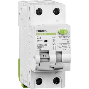 Siguranta automata diferentiala NOARK 107633, 1P + ND, 32A, curba C