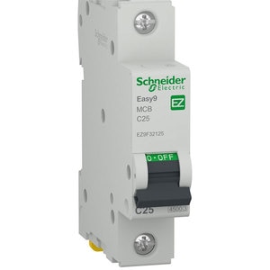 Siguranta automata modulara SCHNEIDER EZ9F32125, 1P, 25A, curba C