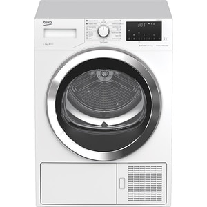 Uscator de rufe BEKO DPY8506GXB1, Pompa de caldura, 8 kg, 15 programe, Clasa A+++, alb