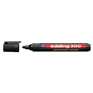 Marker permanent EDDING 300, 1.5-3 mm, negru