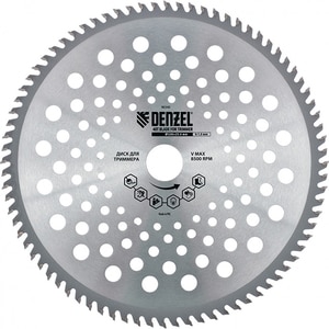 Disc lamelar trimmer DENZEL 96340, 230 x 25,4 mm, grosime 1.3 mm, 40 dinti