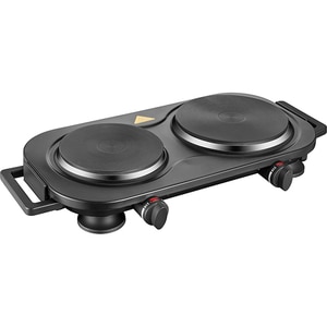 Plita electrica MYRIA MY1822BK, 2 arzatoare, 2500W, negru