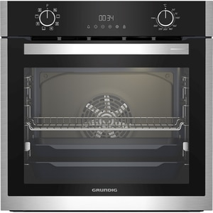 Cuptor incorporabil GRUNDIG GEBM19300BC, Electric, Autocuratare catalitica, 72 l, Clasa A+, HotAero Pro, negru-inox