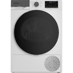 Uscator de rufe GRUNDIG GTP5923BN, Pompa de caldura, 9 kg, 15 programe, Clasa E, alb