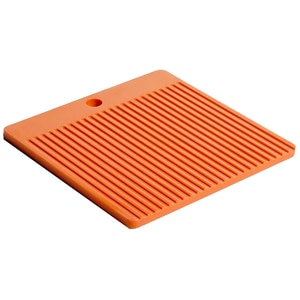 Platou branzetruri SPIN Ida L, 25 x 1.2 cm, corian, portocaliu