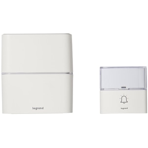 Sonerie wireless LEGRAND Serenity, USB, MP3, 200m, alb