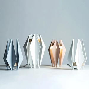 Lampa ambientala SPIN Hikari Small, alb