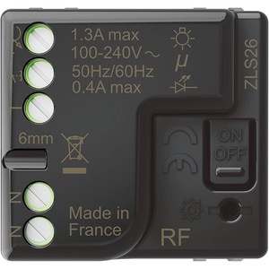 Releu smart LEGRAND L064888, Wi-Fi, ZigBee, negru