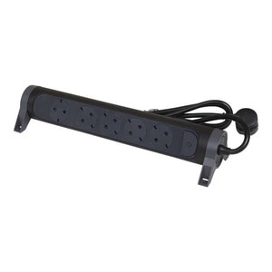 Prelungitor cu protectie LEGRAND L694532, 5 prize, 1.5m, negru-gri inchis