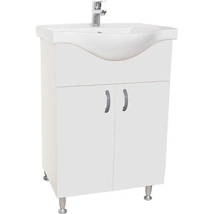 Set masca si lavoar Badenmob Seria 101, 60 x 45 x 81 cm, alb