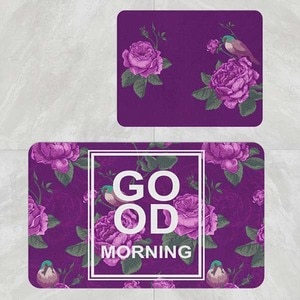 Set 2 covorase baie Good Morning, 60 x 90 cm, 40 x 60 cm, multicolor