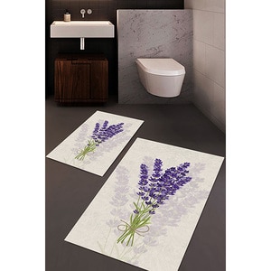 Set 2 covorase baie Lavanda, 60 x 100 cm, 40 x 60 cm, multicolor