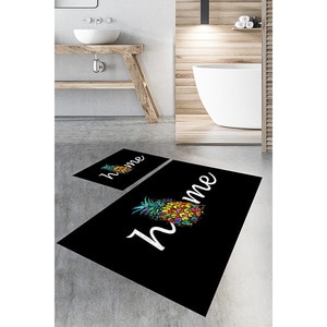 Set 2 covorase baie Home, 60 x 100 cm, 40 x 60 cm, multicolor