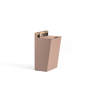 Cos pentru hartie SPIN Cora, metal, roz