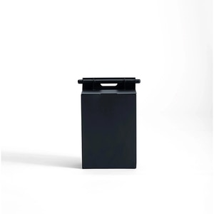 Cos pentru hartie SPIN Cora, metal, negru