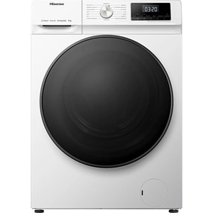 Masina de spalat rufe frontala HISENSE WFQA9014EVJM, Steam, 9 kg, 1400rpm, Clasa A, alb