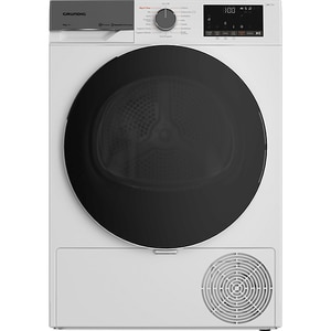Uscator de rufe hibrid GRUNDIG GTP5823GN, 8 kg, 15 programe, Clasa E, alb