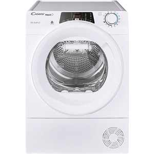 Uscator de rufe CANDY ROE H8A2TE-S, Pompa de caldura, 8 kg, 14 programe, Clasa E, Wi-Fi, alb
