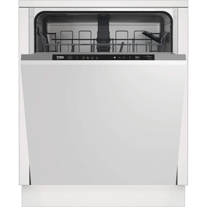 Masina de spalat vase incorporabila BEKO BDIN14320, 13 seturi, 4 programe, 60 cm, Clasa E, panou comanda gri
