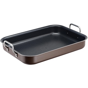 Tava de copt TEFAL Succes J1605902, 37x27cm, aluminiu, negru