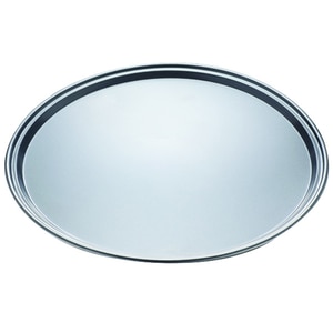 Tava de pizza MYRIA MY4195, 32.5cm, argintiu